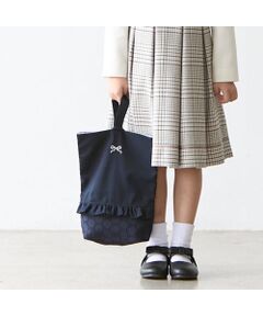petit main / プティマイン トートバッグ | フリルシューズバッグ