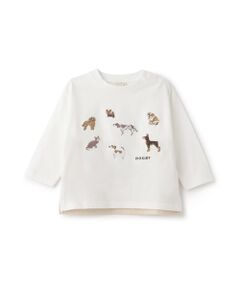 petit main / プティマイン Tシャツ | DOGS 長袖Tシャツ
