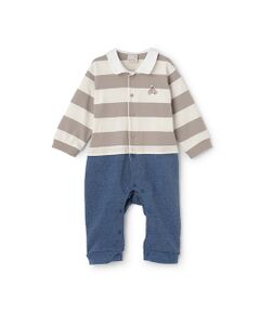 petit main / プティマイン ロンパース | ラガーカバーオール