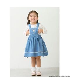 petit main / プティマイン ミニ丈・ひざ丈ワンピース | 【サンリオ】エプロンジャンスカ