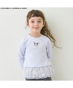 petit main / プティマイン Tシャツ | 【サンリオ】花チュール長袖Ｔ