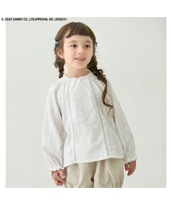 petit main / プティマイン シャツ・ブラウス | 【サンリオ】刺繍レースブラウス