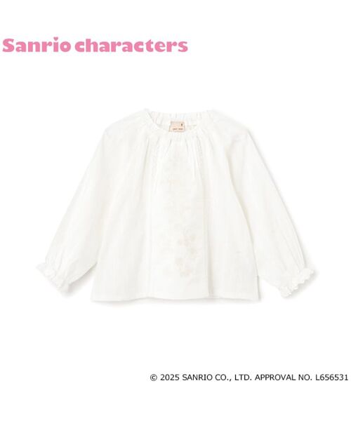 petit main / プティマイン シャツ・ブラウス | 【サンリオ】刺繍レースブラウス | 詳細12