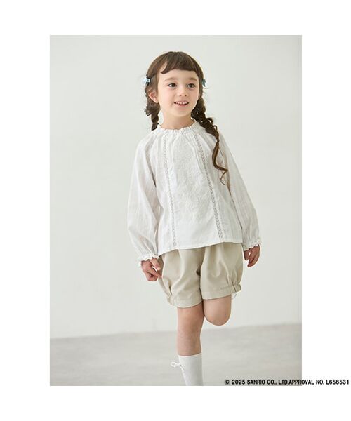 petit main / プティマイン シャツ・ブラウス | 【サンリオ】刺繍レースブラウス | 詳細5