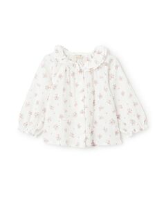 petit main / プティマイン シャツ・ブラウス | 小花柄ブラウス