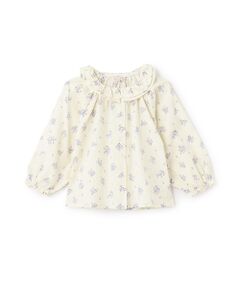 petit main / プティマイン シャツ・ブラウス | 小花柄ブラウス