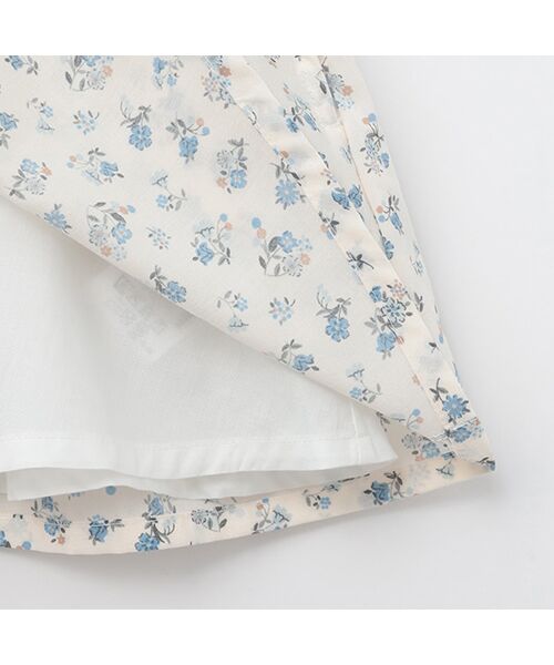 petit main / プティマイン ミニ丈・ひざ丈ワンピース | カット×布帛切り替えワンピース | 詳細8