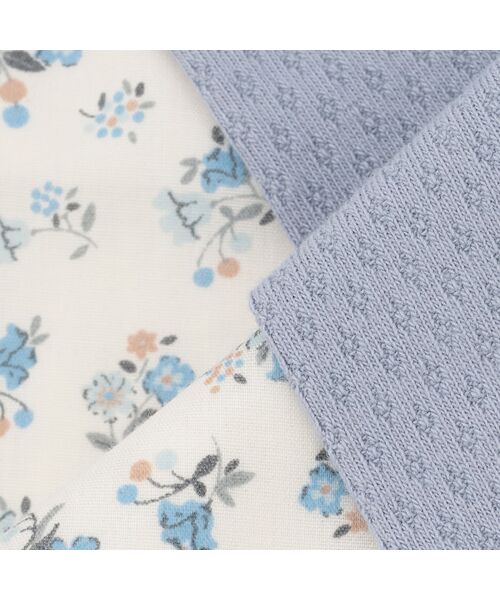 petit main / プティマイン ミニ丈・ひざ丈ワンピース | カット×布帛切り替えワンピース | 詳細9