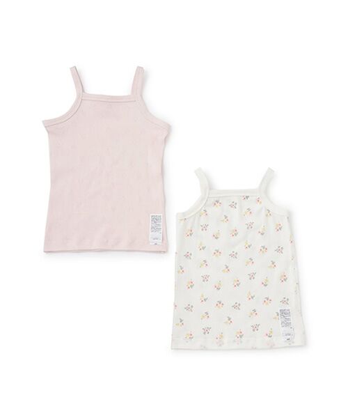 petit main / プティマイン 肌着 | 【弱酸性】キャミ肌着2P | 詳細1