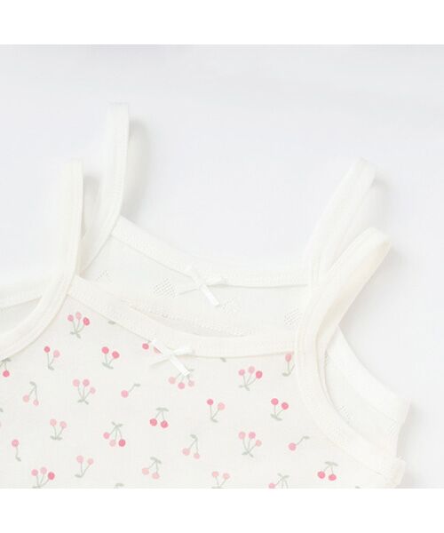 petit main / プティマイン 肌着 | 【弱酸性】キャミ肌着2P | 詳細2