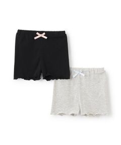 petit main / プティマイン その他インナー・ルームウェア | 【吸水速乾】1分丈インナーパンツ2P