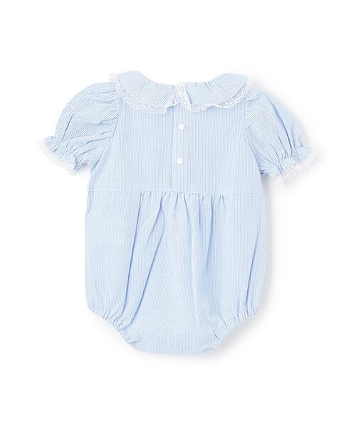 petit main / プティマイン ロンパース | 襟レースロンパース | 詳細1