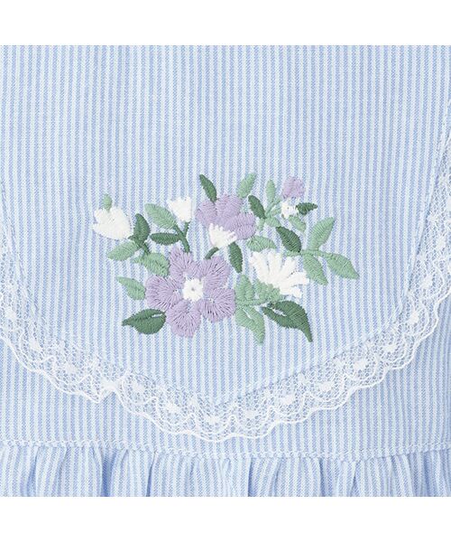 petit main / プティマイン ロンパース | 襟レースロンパース | 詳細3