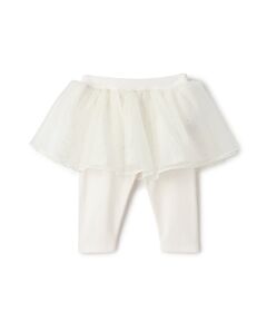 petit main / プティマイン ミニ・ひざ丈スカート | レギンス付きチュールスカート