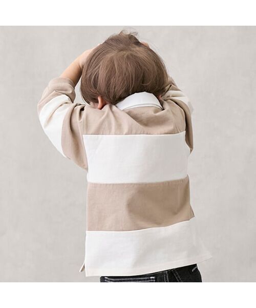 petit main / プティマイン Tシャツ | ラガー長袖Tシャツ | 詳細4