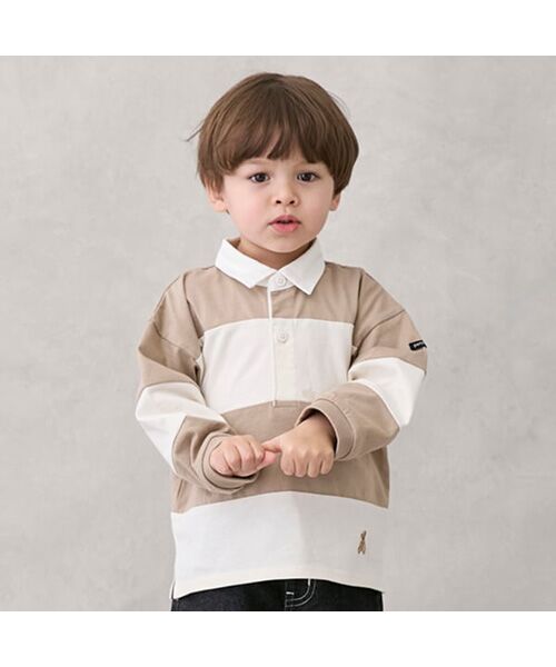 petit main / プティマイン Tシャツ | ラガー長袖Tシャツ | 詳細6