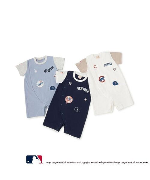 PAPAS カバーオール ストレッチ ワッペン Papas WEB SHOP