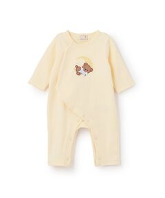 petit main / プティマイン ロンパース | 【弱酸性】モチーフアップリケカバーオール