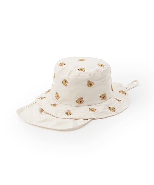 petit main / プティマイン ハット | 【遮熱】刺繍バケットハット | 詳細3