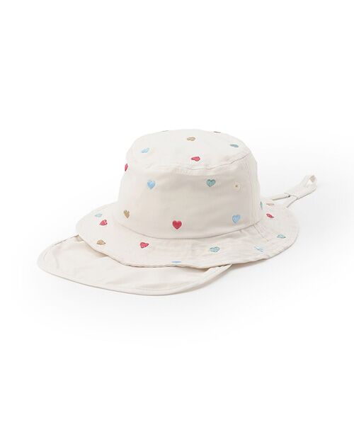 petit main / プティマイン ハット | 【遮熱】刺繍バケットハット | 詳細4