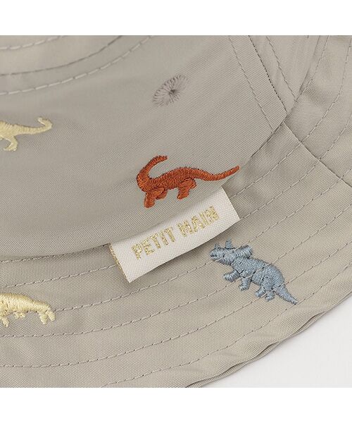 petit main / プティマイン ハット | 【遮熱】刺繍バケットハット | 詳細7