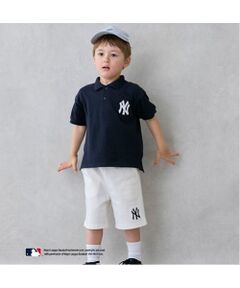 petit main / プティマイン ショート・ハーフ・半端丈パンツ | 【MLB】カットデニムハーフパンツ