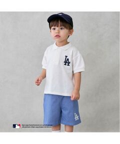 petit main / プティマイン ショート・ハーフ・半端丈パンツ | 【MLB】カットデニムハーフパンツ