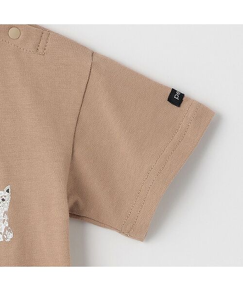 petit main / プティマイン Tシャツ | 【防汚加工】DOGグラフィック半袖Tシャツ | 詳細13