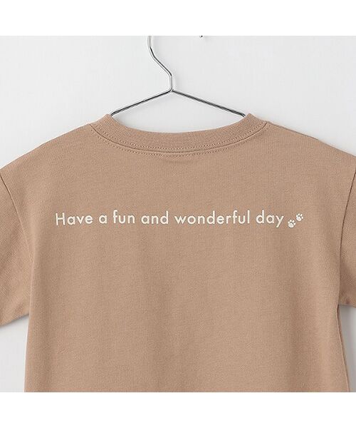 petit main / プティマイン Tシャツ | 【防汚加工】DOGグラフィック半袖Tシャツ | 詳細16