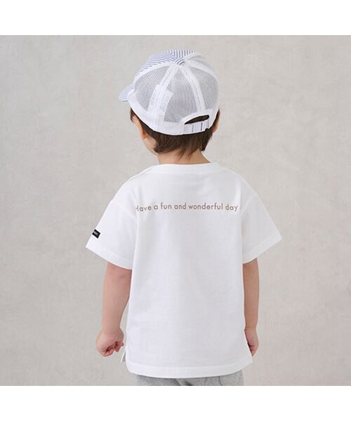 petit main / プティマイン Tシャツ | 【防汚加工】DOGグラフィック半袖Tシャツ | 詳細2