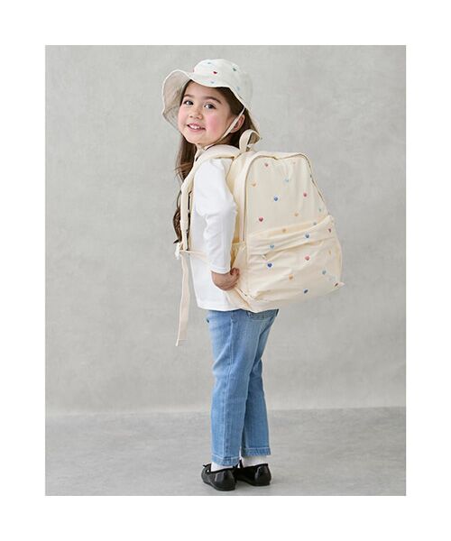 petit main / プティマイン ハット | 【遮熱】刺繍バケットハット | 詳細1