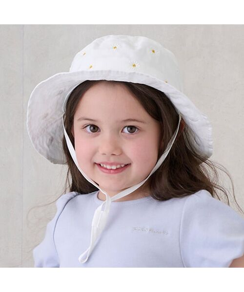 petit main / プティマイン ハット | 【遮熱】刺繍バケットハット | 詳細14