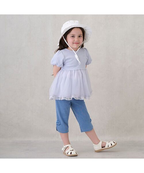 petit main / プティマイン ハット | 【遮熱】刺繍バケットハット | 詳細15