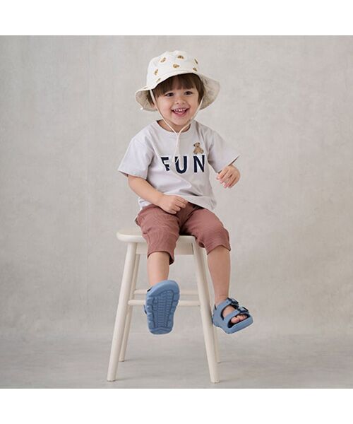 petit main / プティマイン ハット | 【遮熱】刺繍バケットハット | 詳細8