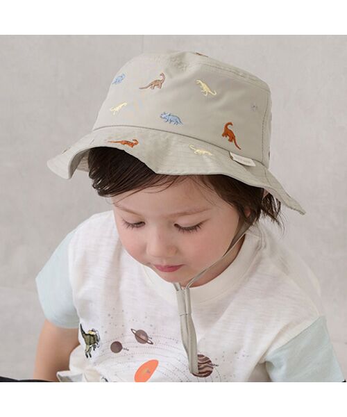 petit main / プティマイン ハット | 【遮熱】刺繍バケットハット | 詳細9