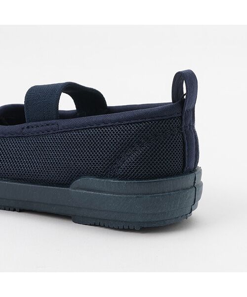 petit main / プティマイン ベビー・キッズシューズ | ワンポイント刺繍メッシュ上履き | 詳細5