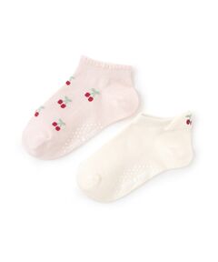 petit main / プティマイン ソックス | CUTEスニーカー丈ソックス2P