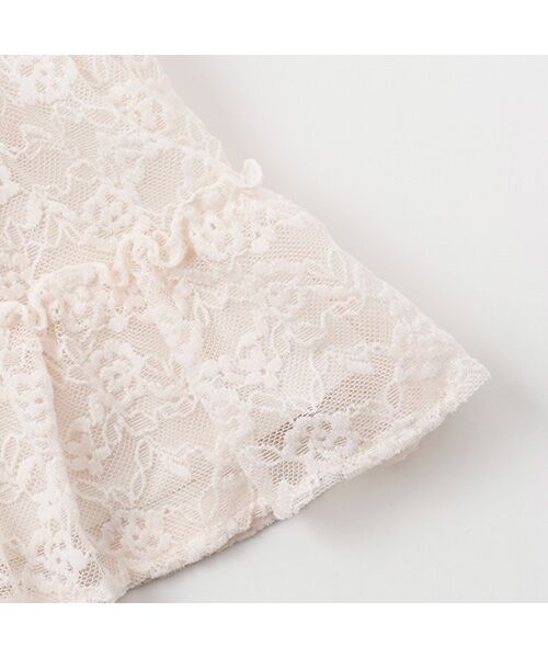 petit main / プティマイン ミニ・ひざ丈スカート | 【リンク】レーススカート | 詳細9