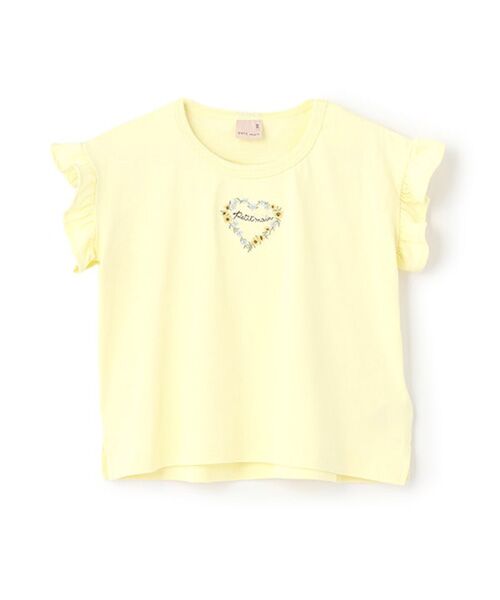 petit main / プティマイン Tシャツ | 【プティプラ】GIRLS半袖T(キイロ)