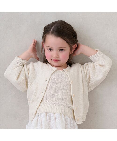 petit main / プティマイン カーディガン・ボレロ | 【リンク】ニットアンサンブル | 詳細1