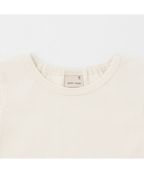 petit main / プティマイン Tシャツ | シアーレイヤード長袖T | 詳細4