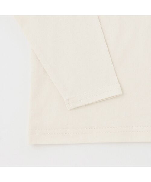 petit main / プティマイン Tシャツ | シアーレイヤード長袖T | 詳細5