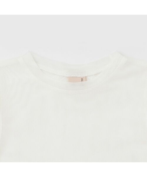 petit main / プティマイン Tシャツ | シアーレイヤード長袖T | 詳細6