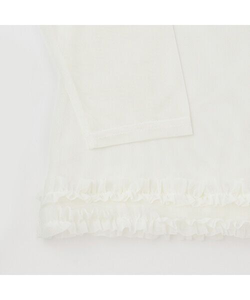 petit main / プティマイン Tシャツ | シアーレイヤード長袖T | 詳細7