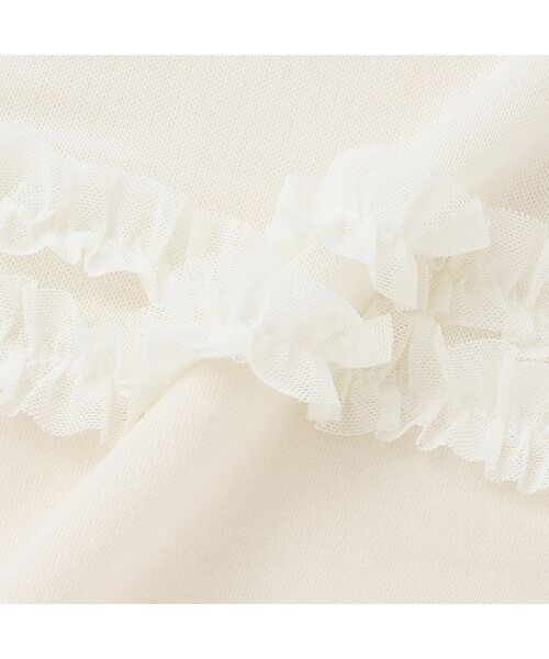 petit main / プティマイン Tシャツ | シアーレイヤード長袖T | 詳細9