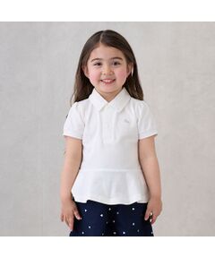 petit main / プティマイン ポロシャツ | 【リンク】ペプラムポロシャツ