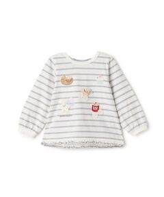 petit main / プティマイン Tシャツ | puputeteアップリケTシャツ