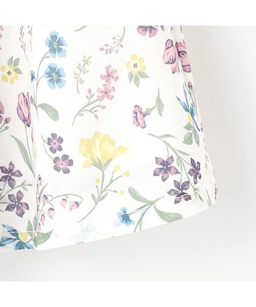 petit main / プティマイン ミニ丈・ひざ丈ワンピース | 【リンク】ラメストライプ/花柄ワンピース | 詳細14