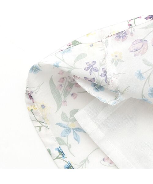 petit main / プティマイン ミニ丈・ひざ丈ワンピース | 【リンク】ラメストライプ/花柄ワンピース | 詳細15