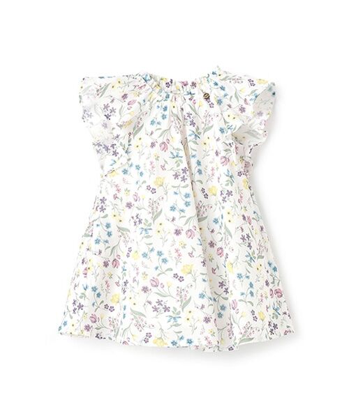 petit main / プティマイン ミニ丈・ひざ丈ワンピース | 【リンク】ラメストライプ/花柄ワンピース | 詳細8